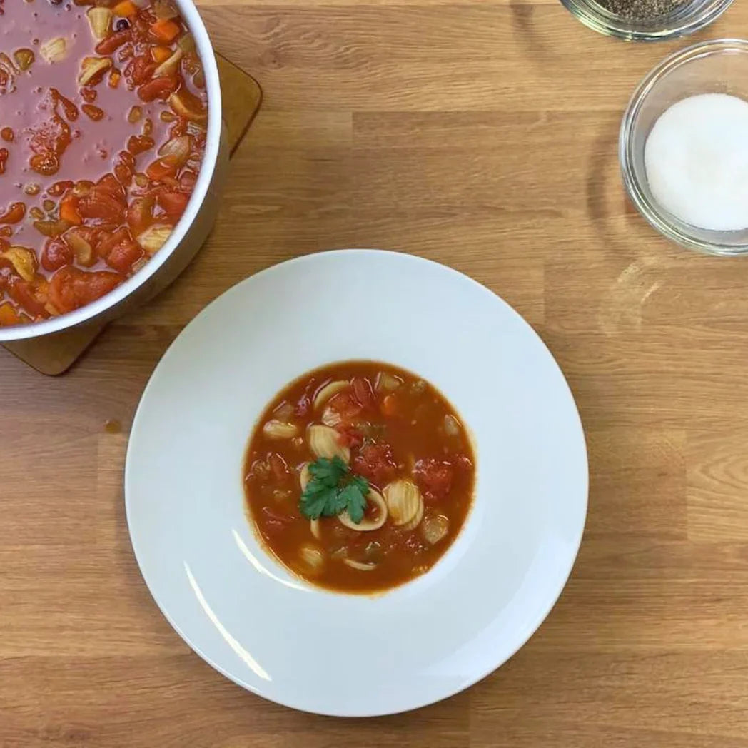 Soupe Minestrone | Barre de sauce Méditerranéenne